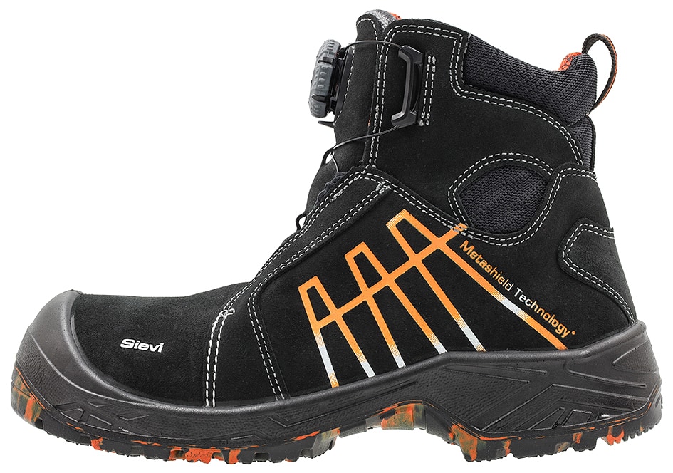 Sievi Mguard RollerH XL+ S3 Hro turvakengät BOA®-kiristysmekanismilla