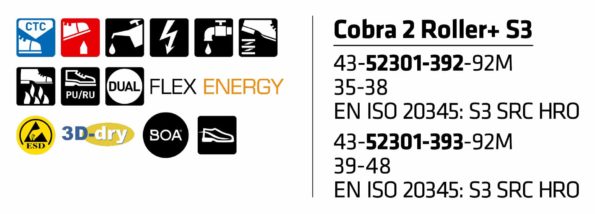 Cobra-2-Roller-S3-43-52301-392-92M4