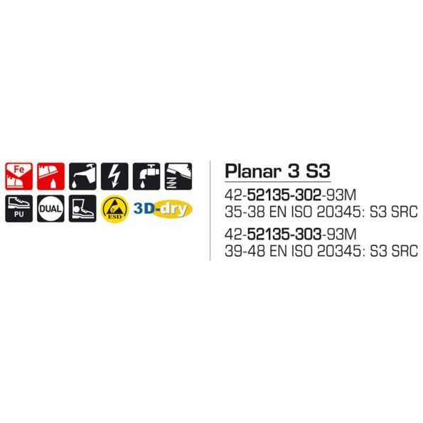 PLANAR-3-S3-42-52135-302-93M2