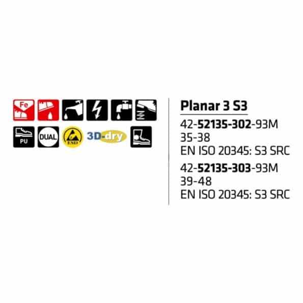 Planar-3-S3-42-52135-302-93M2