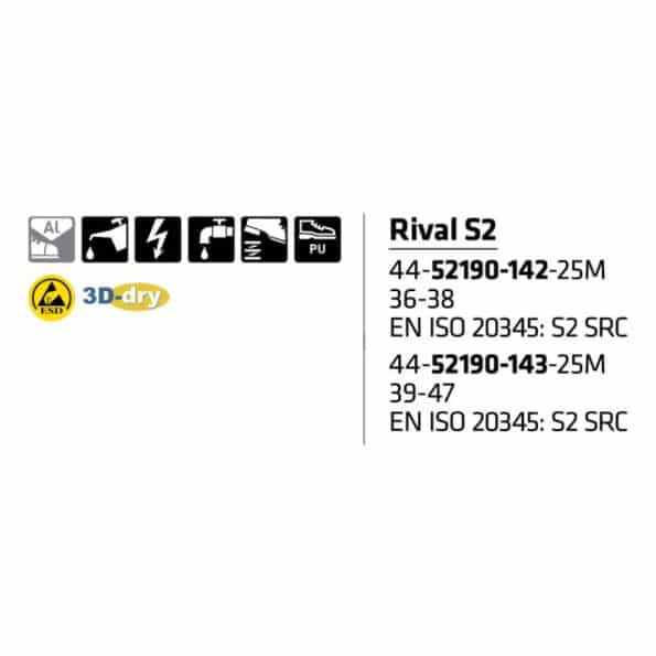 Rival-S2-44-52190-142-25M