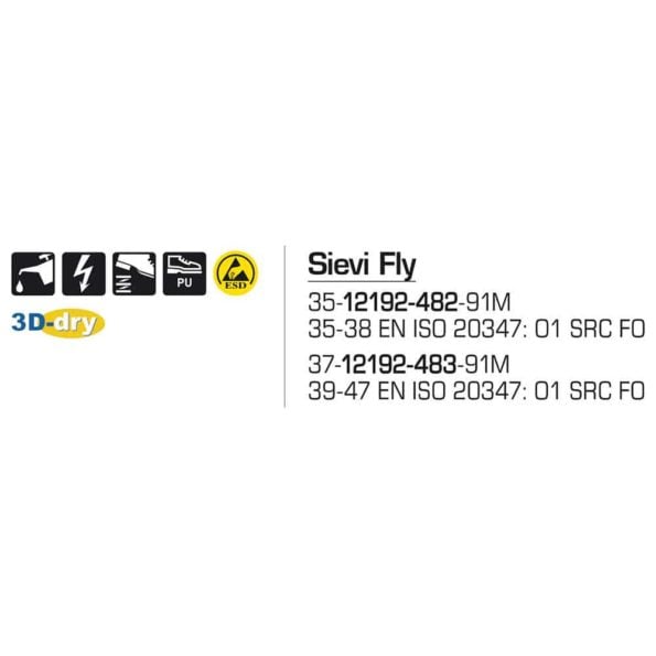 SIEVI-FLY-35-12192-482-91M