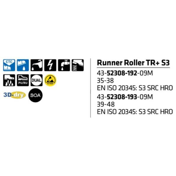 Runner-Roller-TR+-S3-43-52308-192-09M