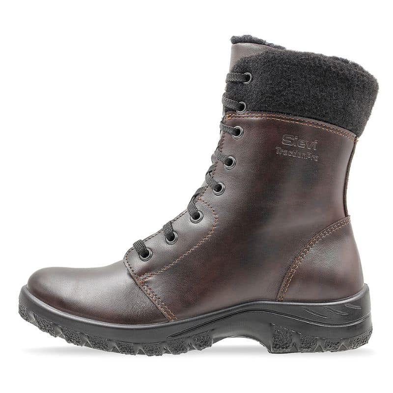 Sievi Milja naisten ruskeat talvinilkkurit TractionPro®-kitkapohjalla