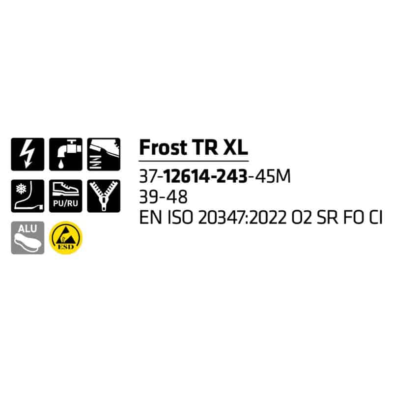 Sievi Frost TR XL työkengät TractionPro®-kitkapohjalla - Image 2
