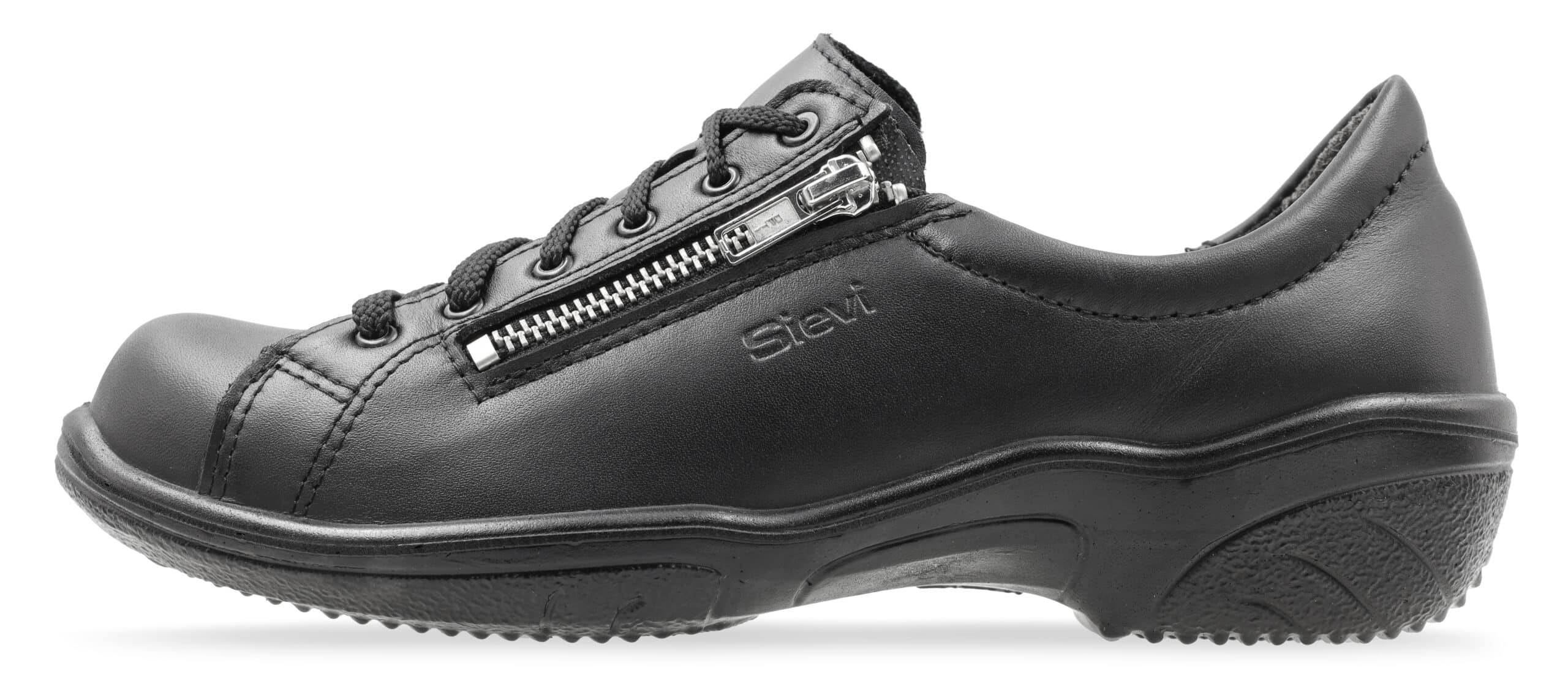 Sievi Salla XL musta kävelykenkä nauha-vetoketju