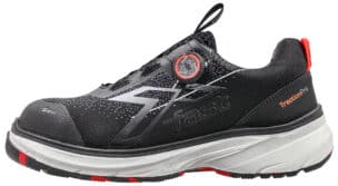 Sievi FastX DFlex Roller S3S -turvakenkä BOA®-kiristyksellä ja sporttisella muotoilulla.