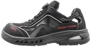 Sievi MGuardAir Roller XL S1P turvakengät Metashield®-jalkapöydänsuojalla, SieviAir®-pohjalla, XL-lestillä ja BOA® Fit System -kiristyksellä.